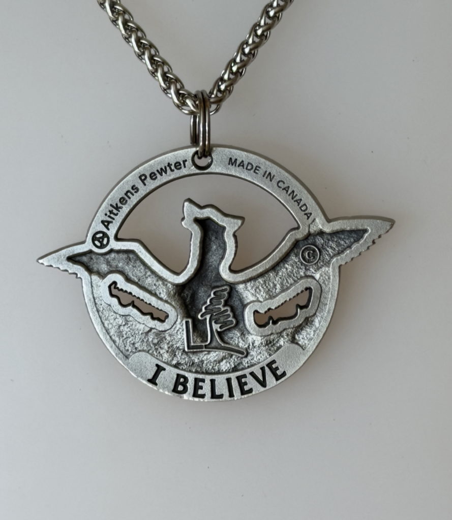 Wolf Bird Medallion