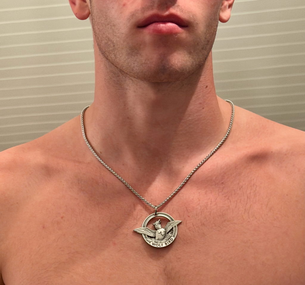 Wolf Bird Medallion