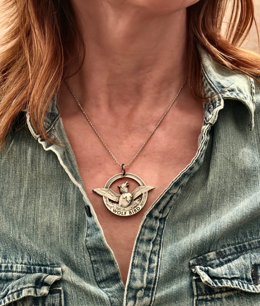 Wolf Bird Medallion